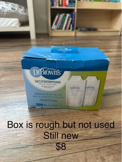 Dr. Browns breast milk storage bags 100ct