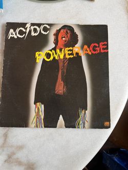 AC/DC POWERAGE 1978 Original Vinyl LP