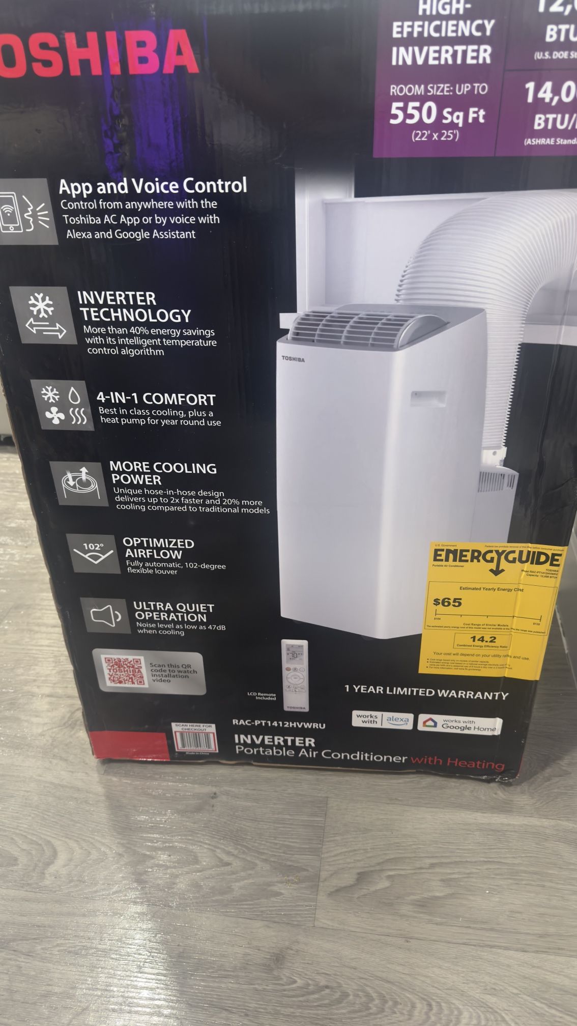 Toshiba Portable Air Conditioner