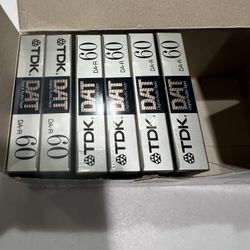 BRAND NEW  DAT DIGITAL AUDIO, TAPE 60 Minutes - TDK DA-R120 