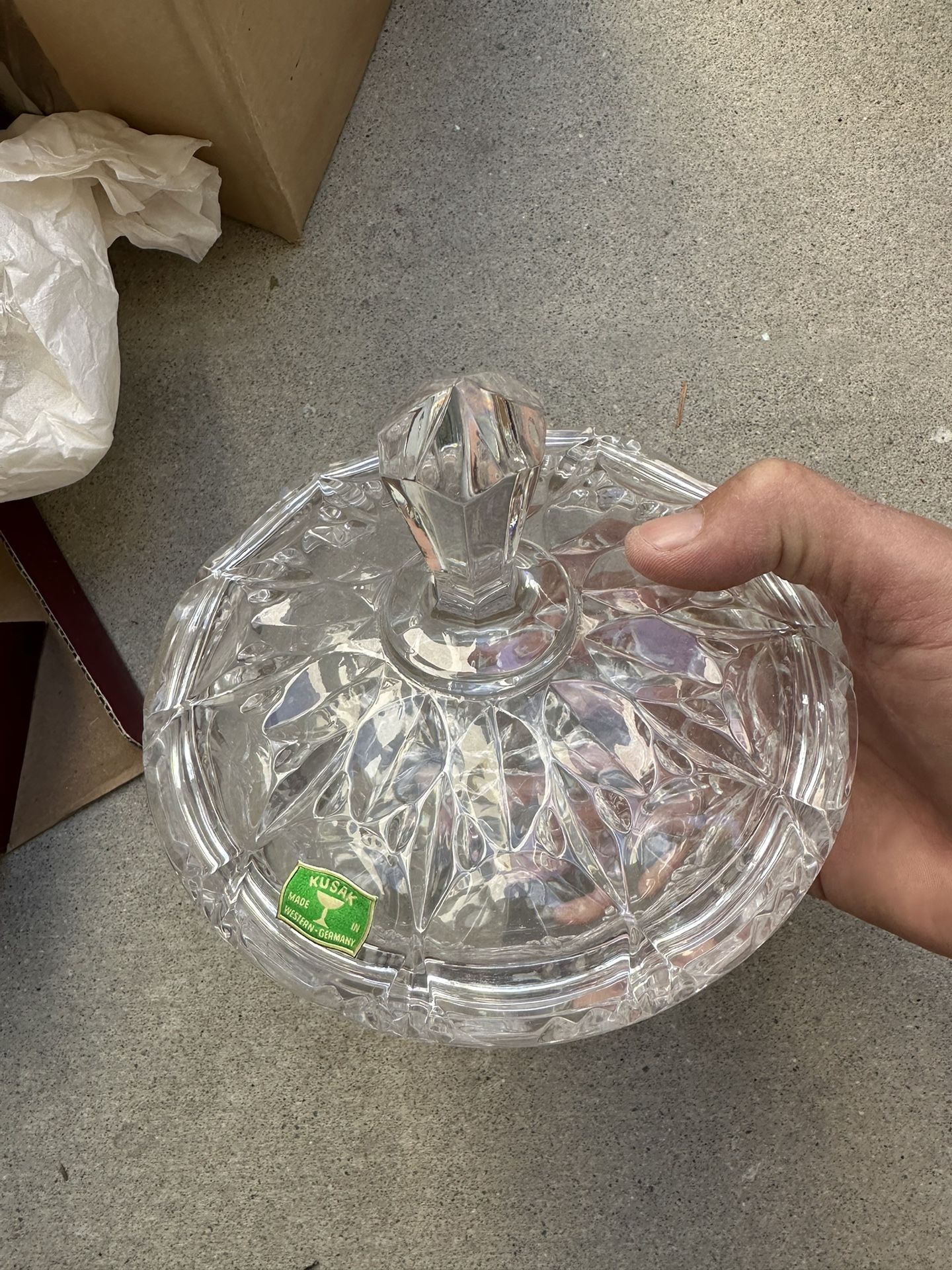 Crystal Candy Jars