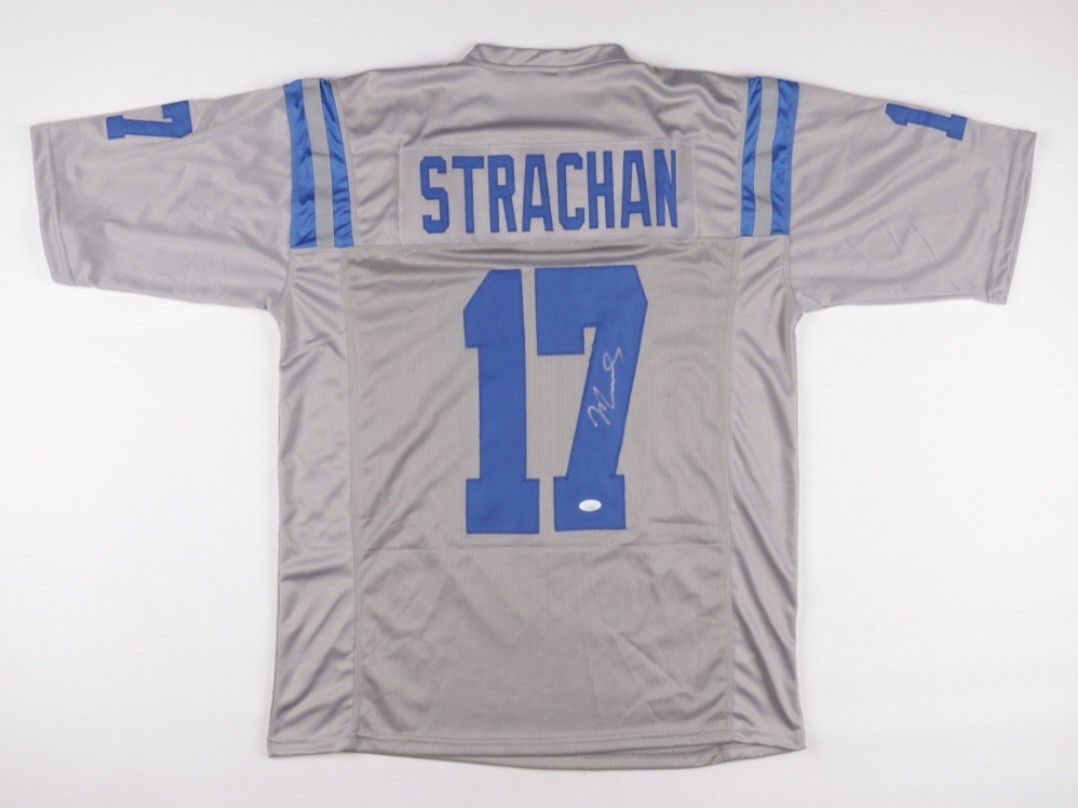 Michael Strachan Signed Jersey (JSA)

Indianapolis Colts

