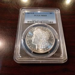 1879s Ms 65 Morgan Silver Dollar