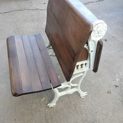 Antique 1900's School Desk