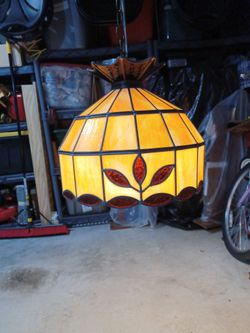 Tiffany GLASS Kitchen Light 1986-87