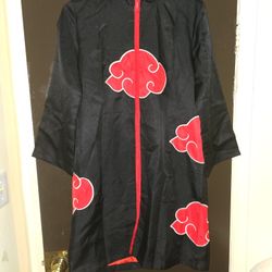 Naruto Shippuden Akatsuki Cosplay Cloak
