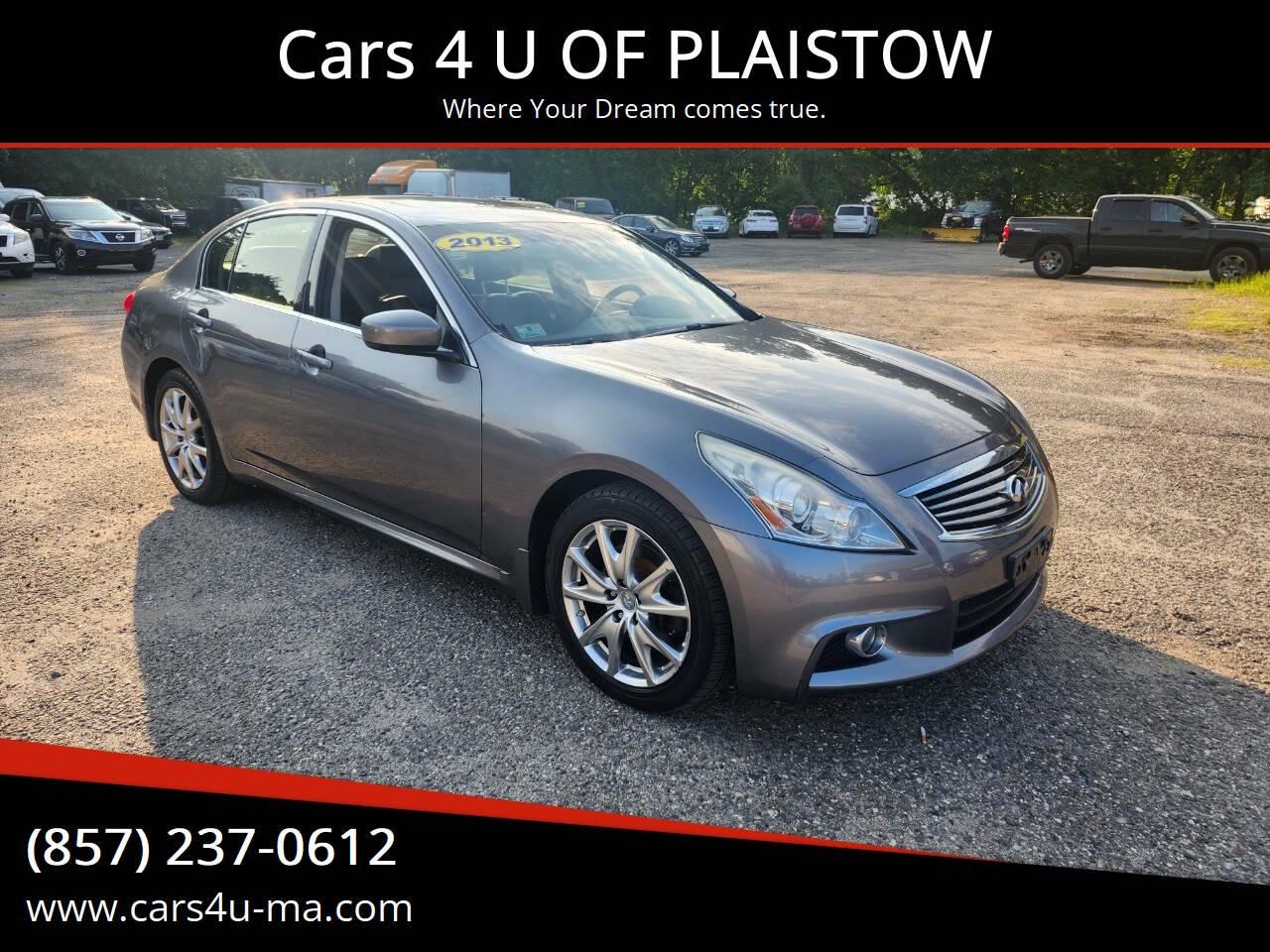 2013 INFINITI G37x