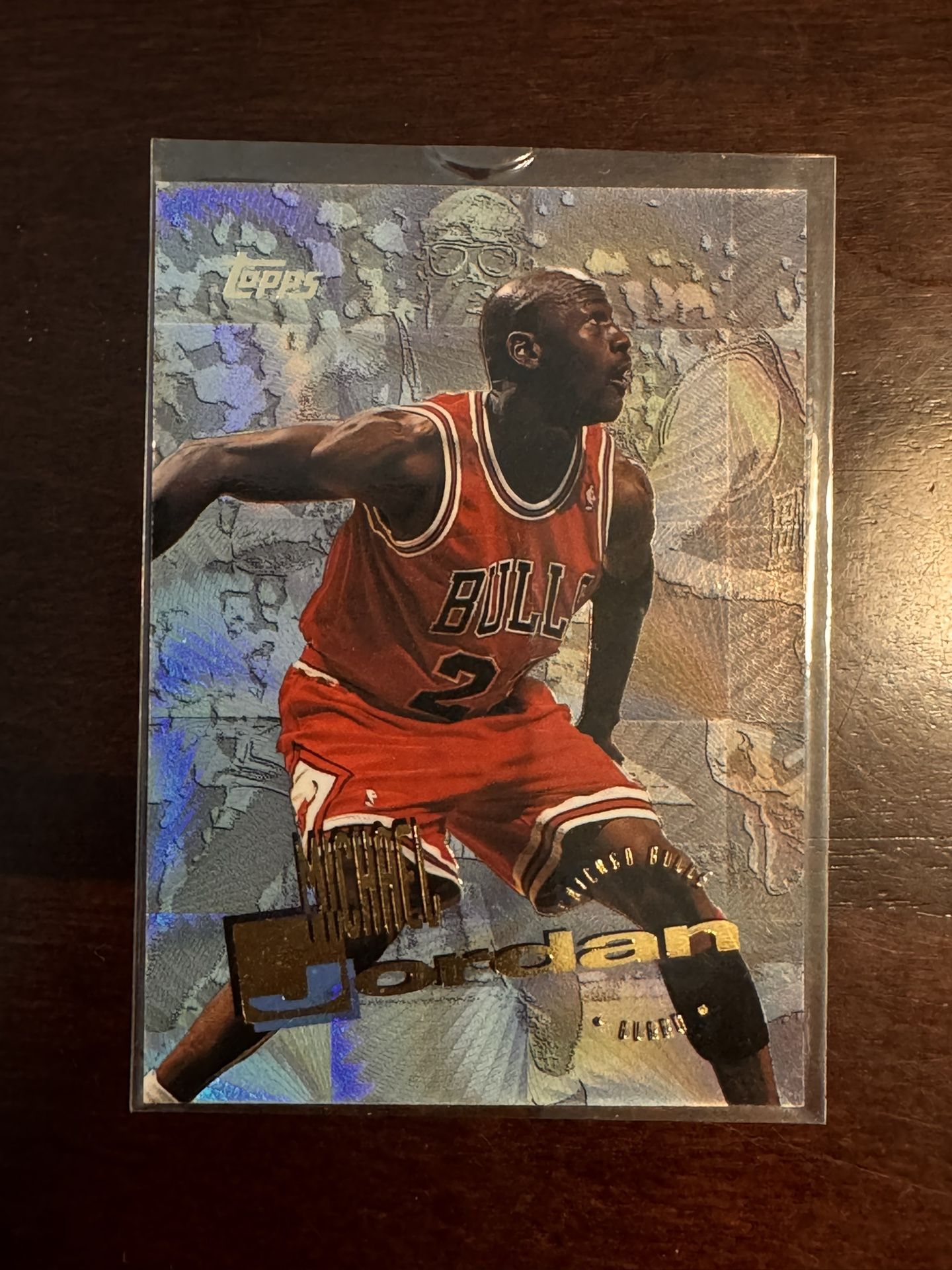 1995-96 Topps Michael Jordan Power Boosters #277 Chicago Bulls