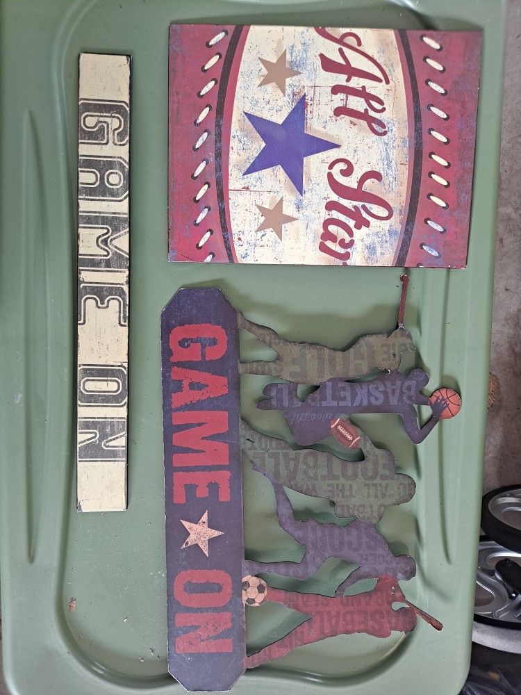 Boys Room Decor / Game Room Decor