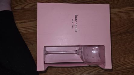 Kate Spade wine glasses