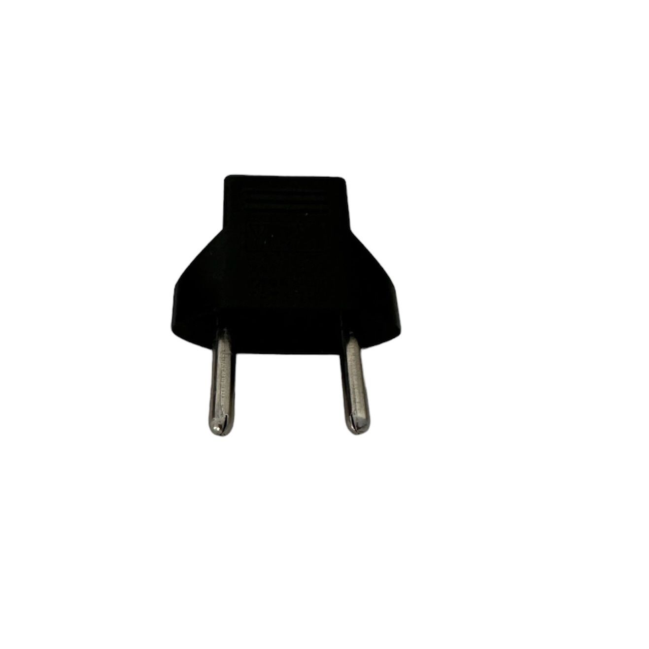 US to EU Travel AC Power Socket Plug Adapter Adapter Converter 2 Pin
