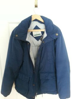 Down coat...mens sz small