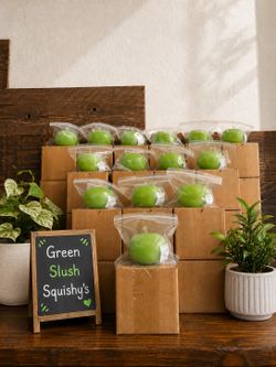 Green Apple Slush Squishy’s