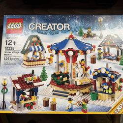 Sealed Retired Lego Winter Village Market (10235)