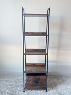 5 tier ladder shelf