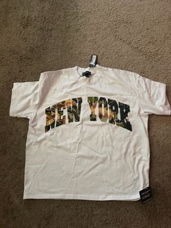 New York Camo Graphic T-Shirt White