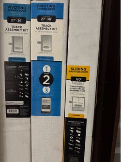 Delta shower bathtub door Glass panels new