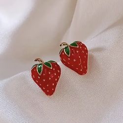 Strawberry Earrings New