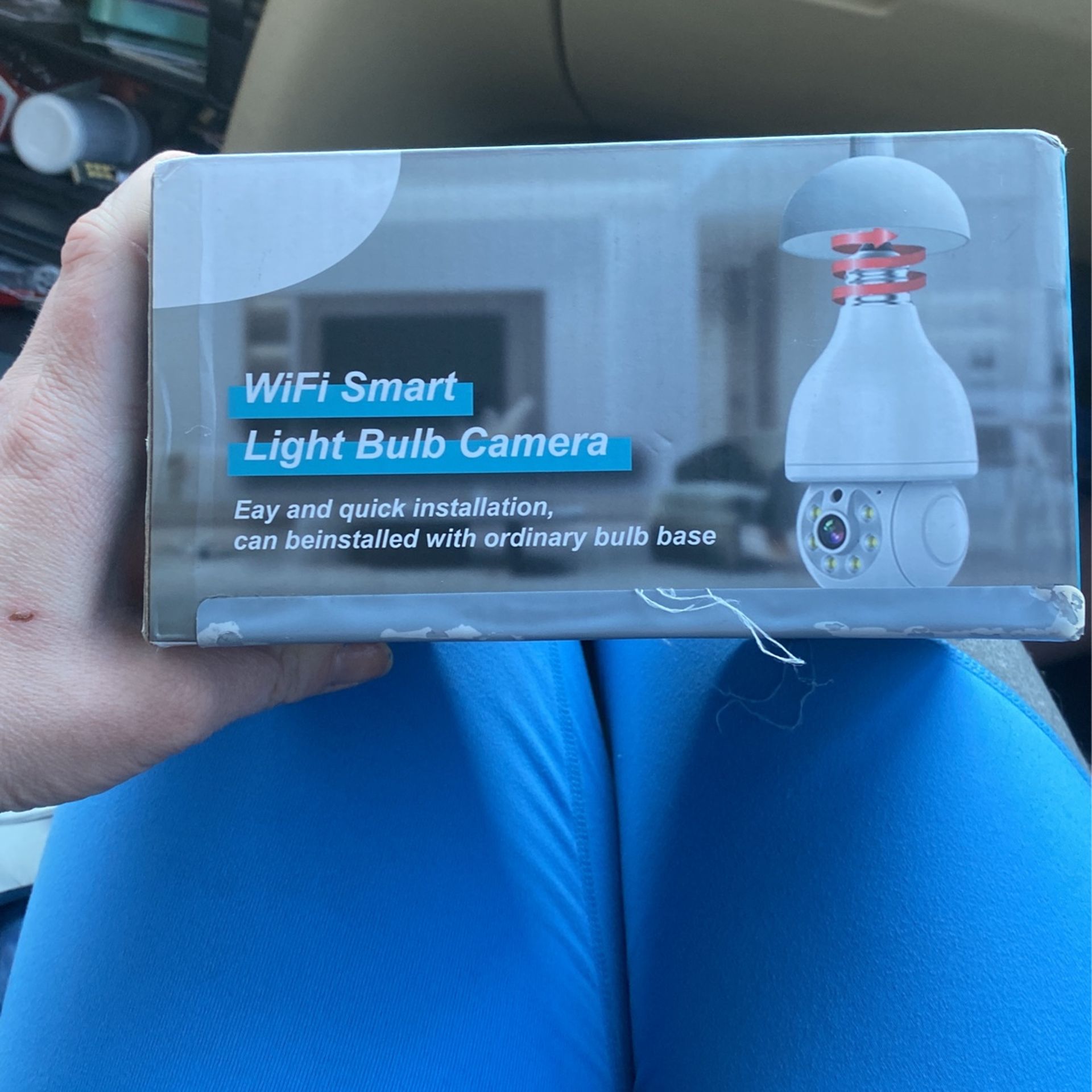 Wi-Fi Smart Light Bulb Camera
