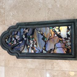 Faux Stained Glass Wall Decor 