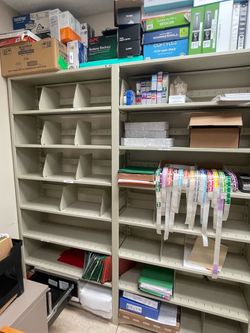 Heavy-Duty Metal File & Storage Shelving - $95 Each