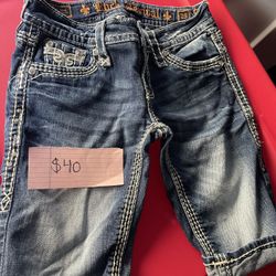 Rock Revival Shorts Sz: 25  - $40