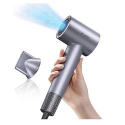 Brandnew Hair Dryer, High-Speed Ionic Low Noise Blow Dryer with Brushless Motor for Fast Drying, Thermo-Control Quiet Compact Hair Blow Dryer, Hairdry