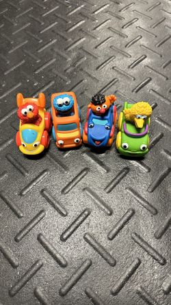 Sesame Street Toy Cars Elmo Big Bird Earnie Cookie