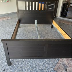 Queen bed frame and dresser