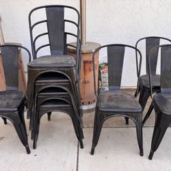 Metal Cafe Chairs