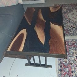 Walnut Live Edge River Coffee Table