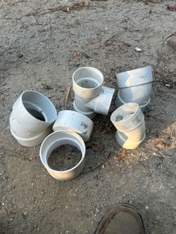 3” and 4” drain fittings for solvent weld.