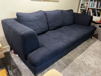 Navy Blue Couch