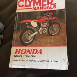 Service Book-Xr400r Carb