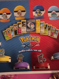 Pokémon XY/American Girl McDonald's Display