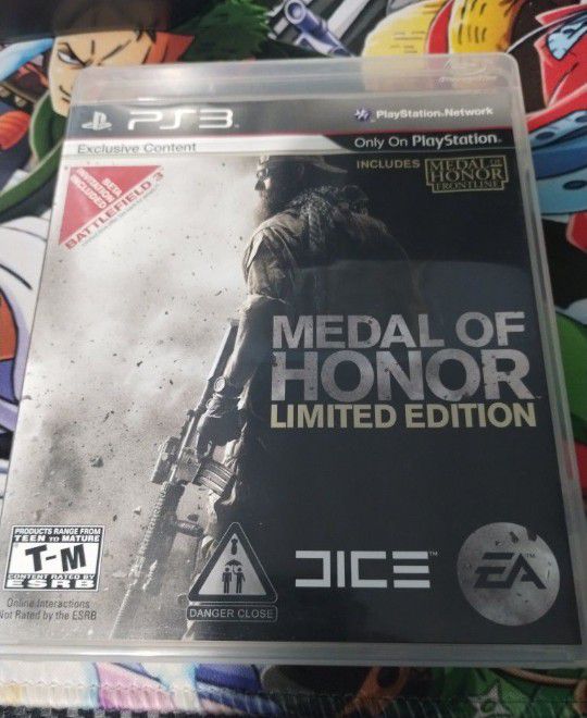 Medal Of Honor Limited Edition PlayStation 3/PS3 (Read Description)