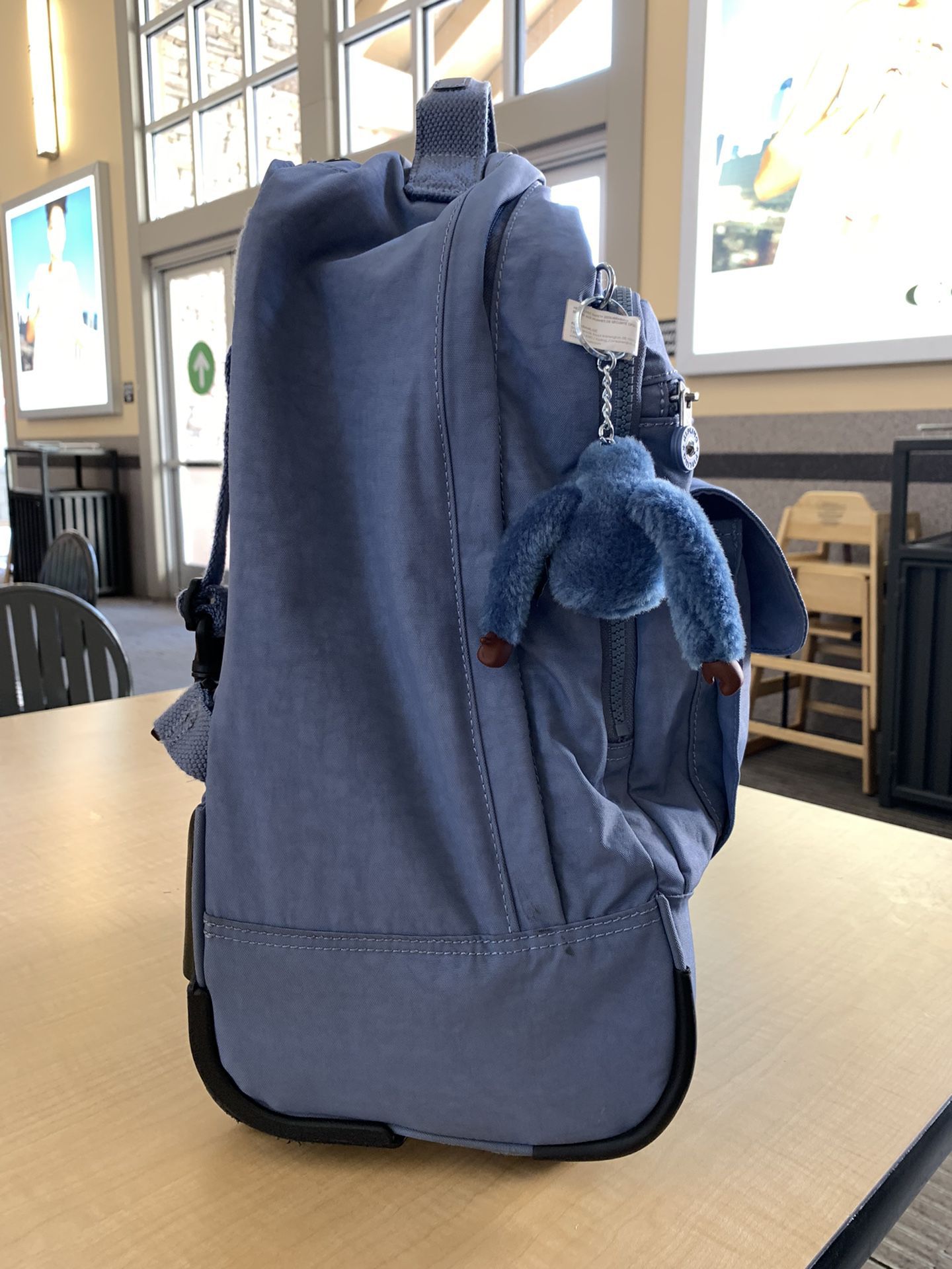 Kipling Rolling Backpack With Matching Lunch Box