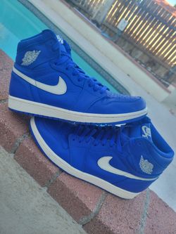 Jordan 1 High OG Hyper Royal 2018 Sz 10