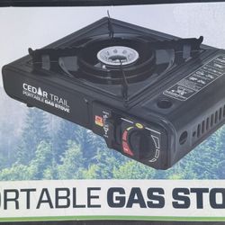 PORTABLE GAS STOVE CEDAR TRAIL