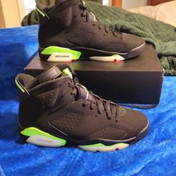 Jordan 6 Retro" Electric Green" 10.5 