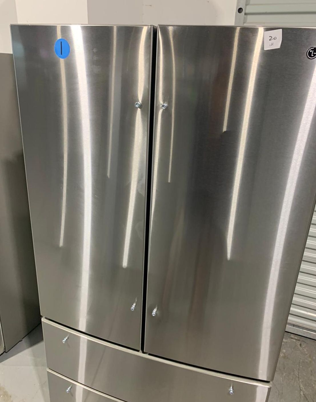 LG 4 Door Stainless Steel Refrigerator