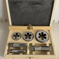 Steel Tap And Die Tool Pipe Threader