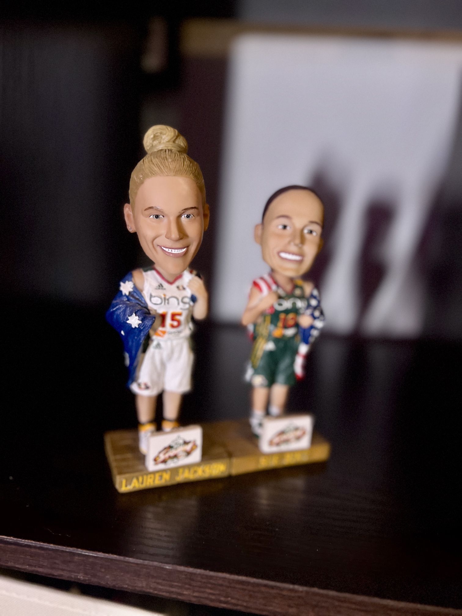 2012 Seattle Storm Collectible Bobble heads