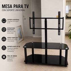 Mesa para TV con soporte universal – Usada como nueva