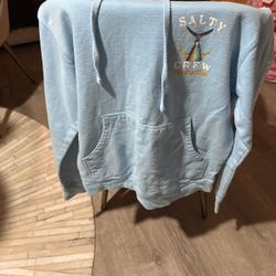 Baby Blue Salty Care Hoodie Sweatshirt 