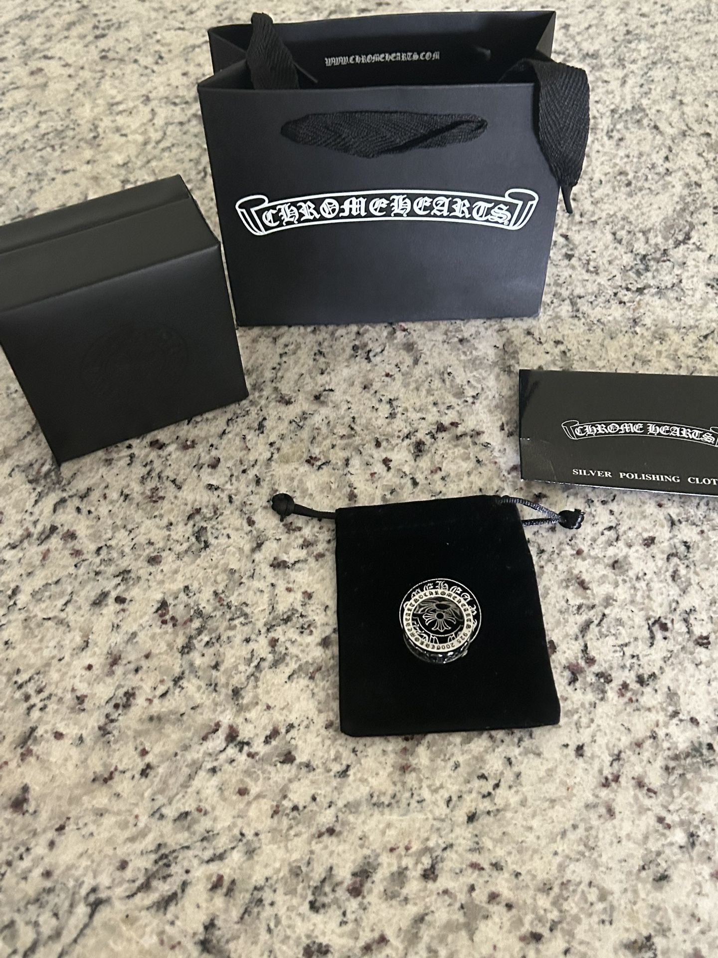 Chrome hearts spinner ring