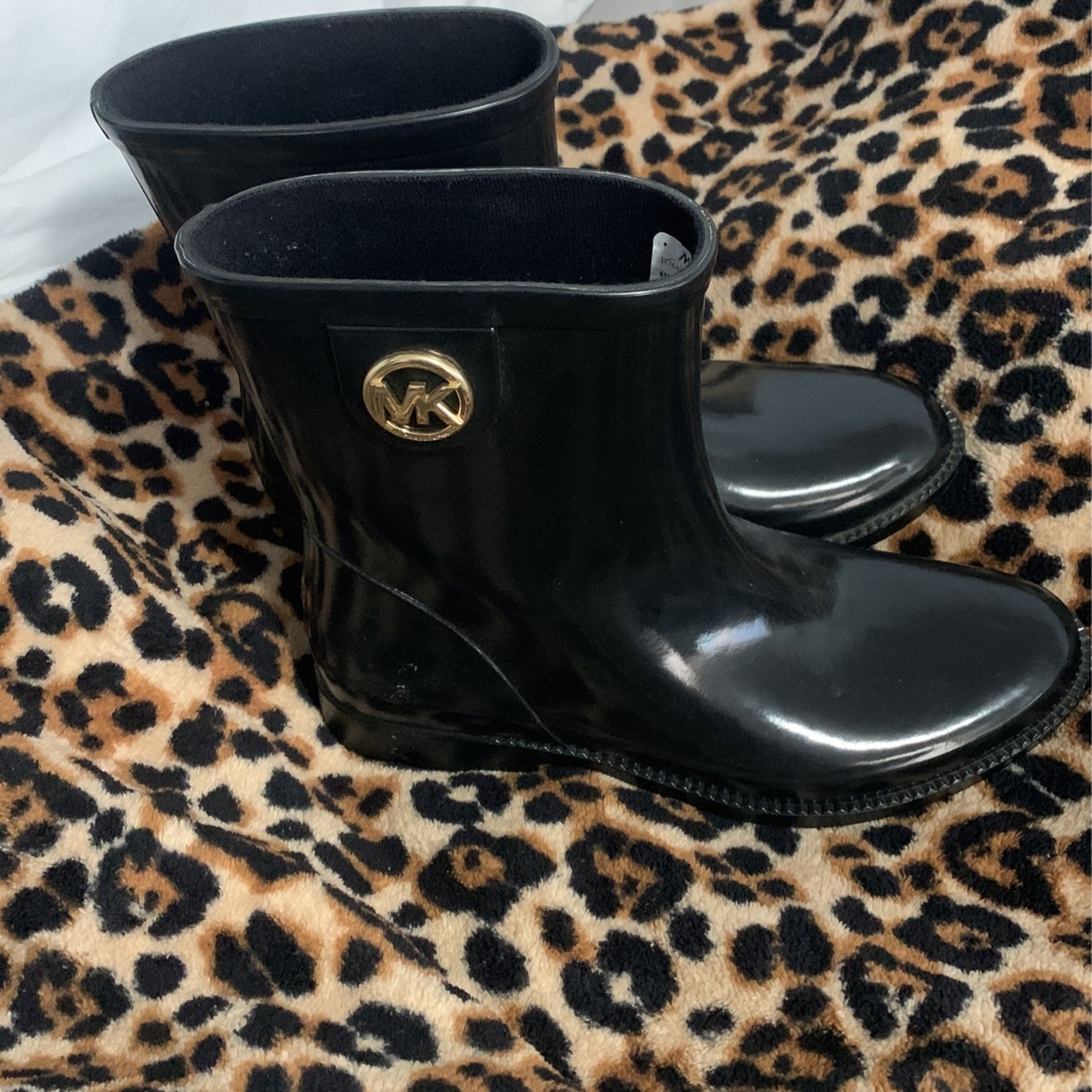 Michael Kors Rain Boots Size 9