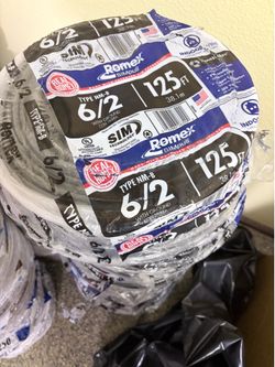 125 ft. 6/2 Stranded Romex SIMpull CU NM-B W/G Wire