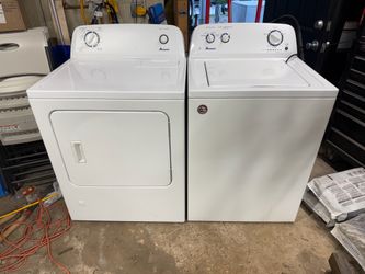Amana Washing machine and Gas dryer set