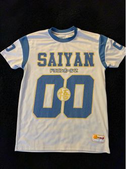 Dragon Ball Z Saiyan BoxLunch Jersey Shirt Men’s Small (New)
